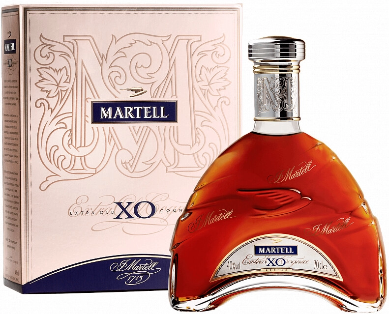 MARTELL XO コニャック ギフトボックス付き 1000ml 2本 MARTELL XO