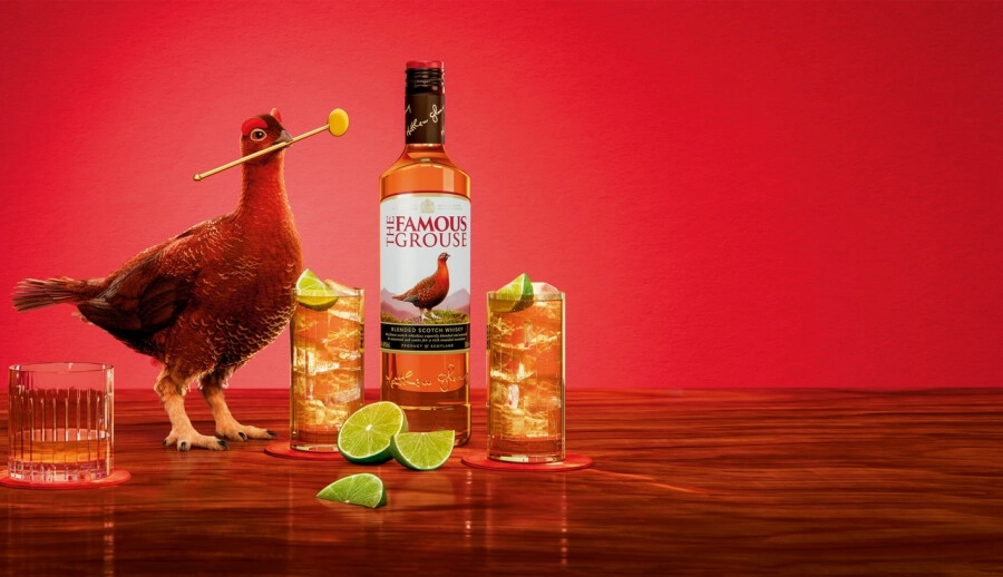 Whisky The Famous Grouse Finest, gift box, 750 ml The Famous