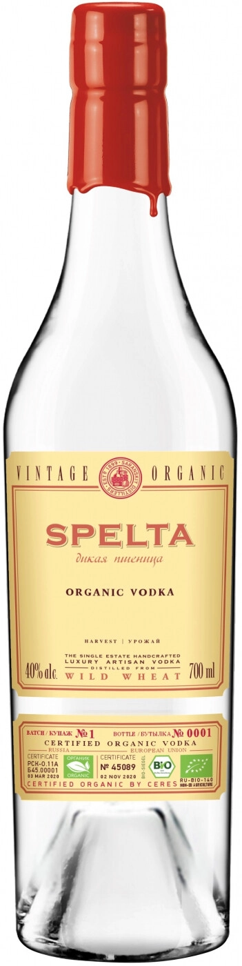 Vodka Spelta, 700 ml Spelta – price, reviews