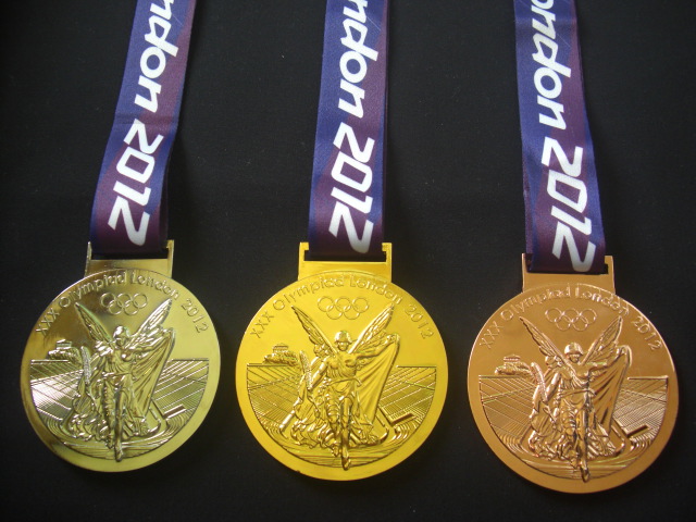 ☆ロンドンオリンピックメダルセット【金・銀・銅】『高級品』レプリカ