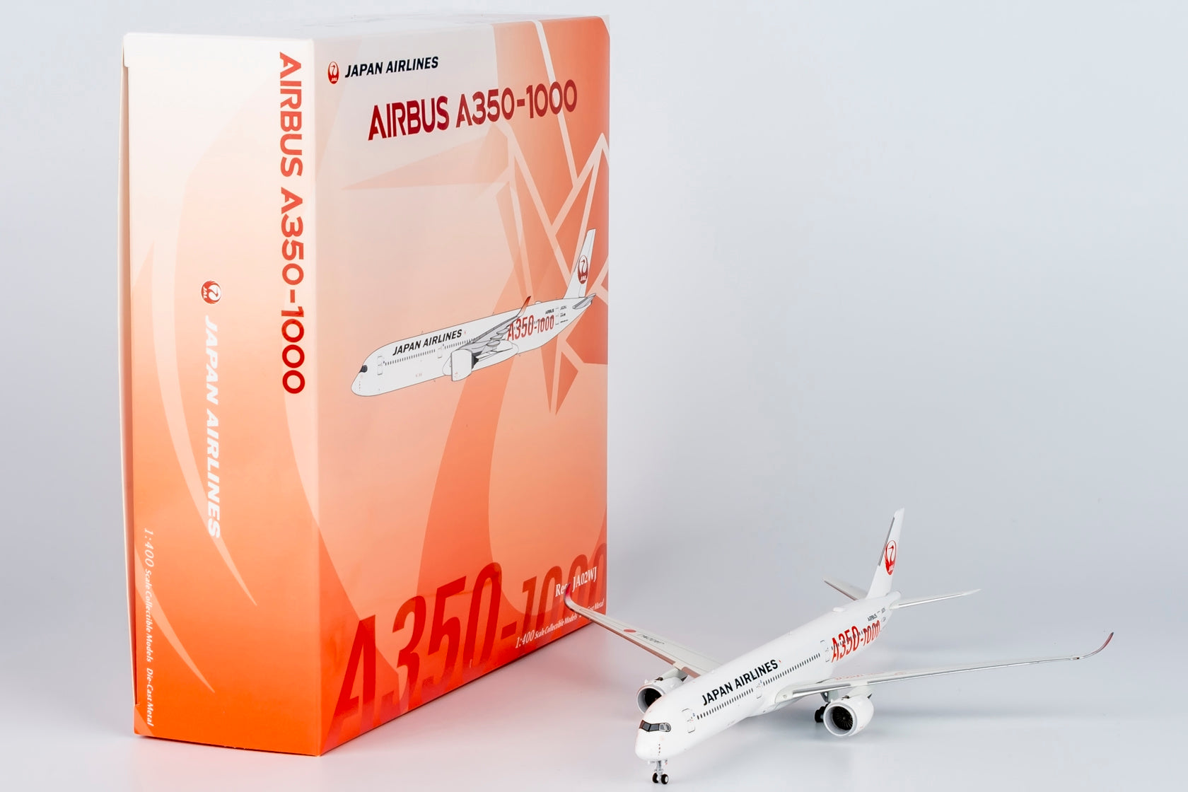 NG Models 1:400 Japan Airlines (JAL) A350-1000 JA01WJ with red