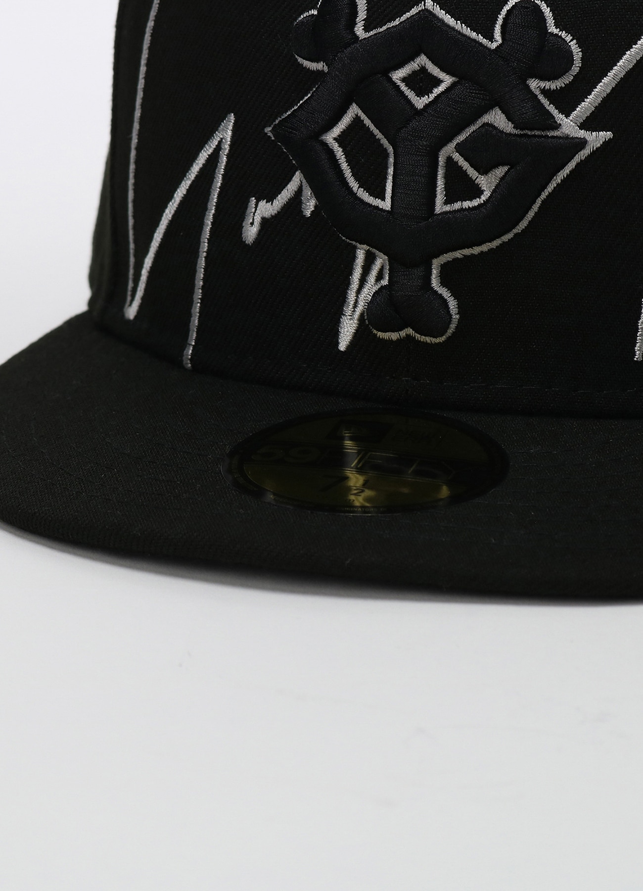 Yohji Yamamoto × Yomiuri Giants 59FIFTY(7 1/4 BLACK): Yohji
