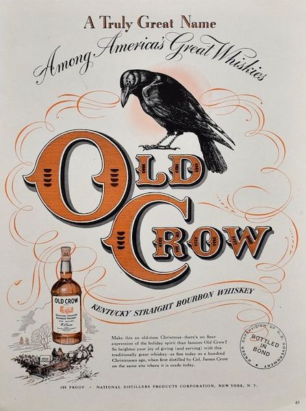 OLD CROW ストレートバーボンウィスキー 古酒
