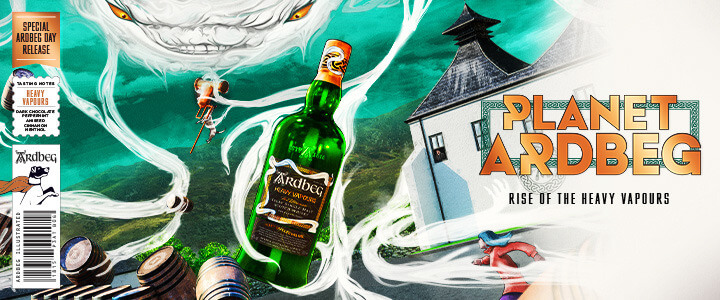 アードベックヘビーヴェイパー、ノート、クリアファイル アードベック