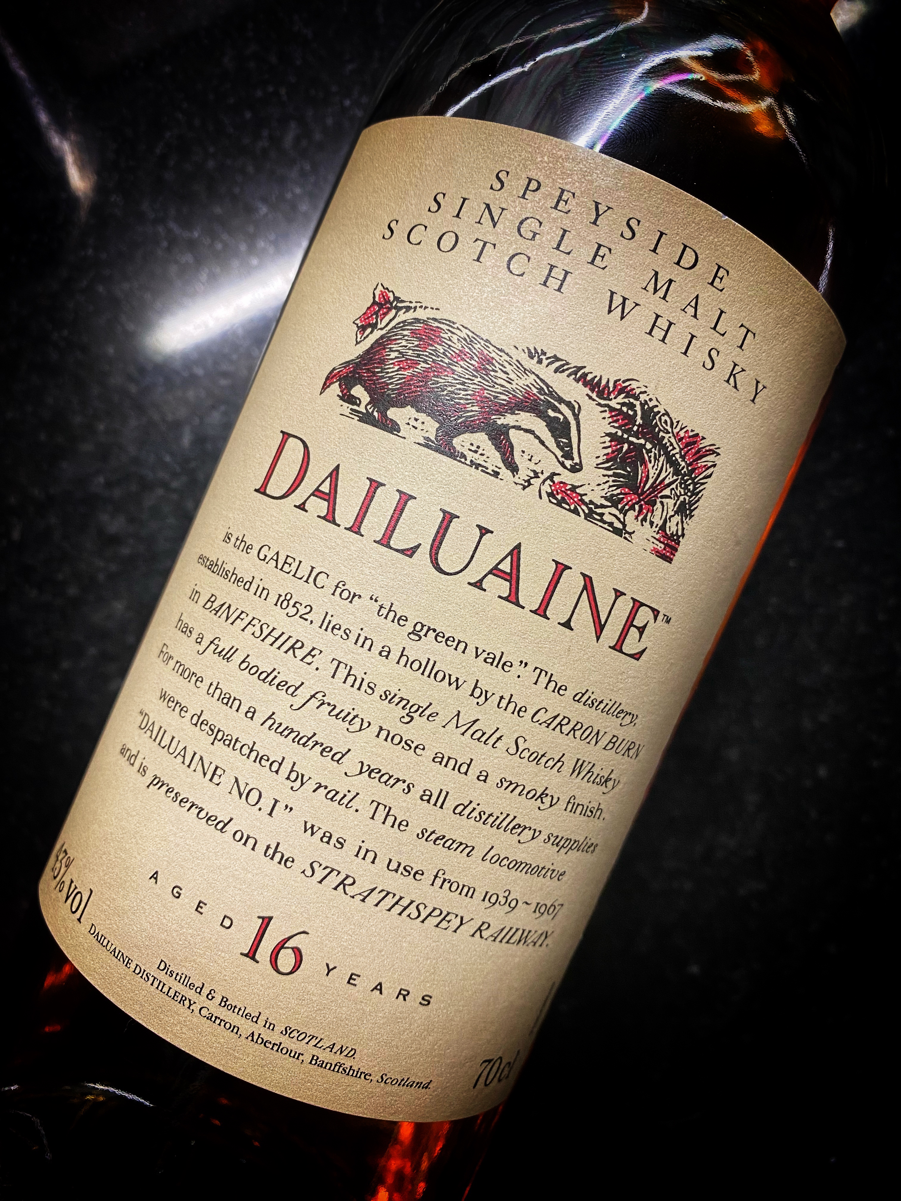 Tasting Notes: Dailuaine – 16 Years Old (Flora & Fauna) – whisky