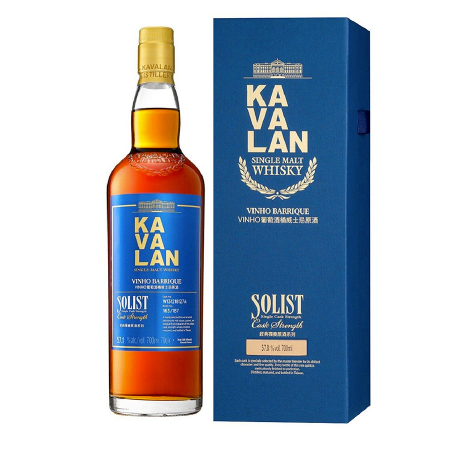 現貨｜KAVALAN - 噶瑪蘭Solist Vinho Barrique Single Cask Strength