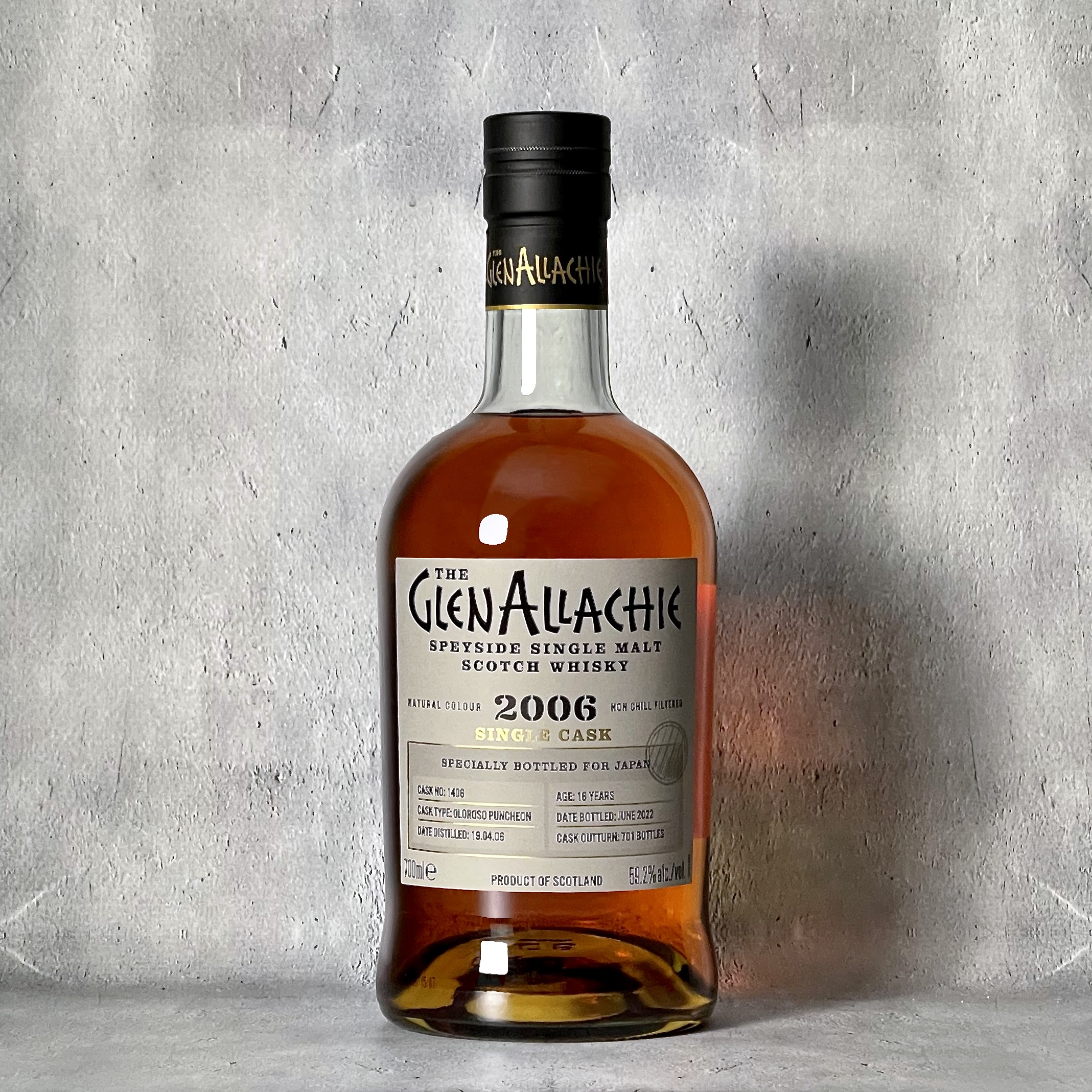 WHISKY LOVERS ONLINESHOP / グレンアラヒー シングルカスク 2006 16年