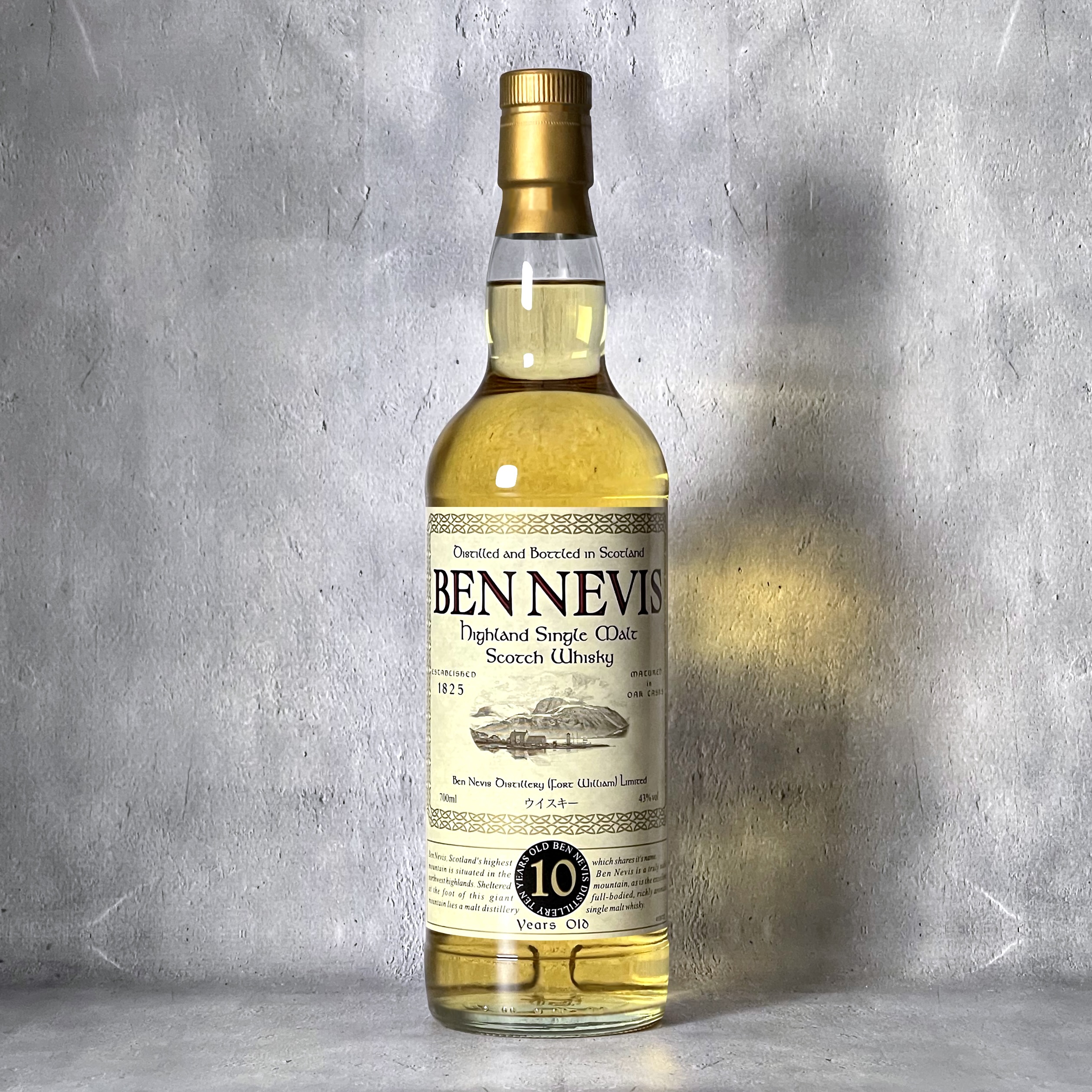ドーノッホ ベンネヴィス 1996 22年 44.4％ Ben Nevis WHISKY LOVERS