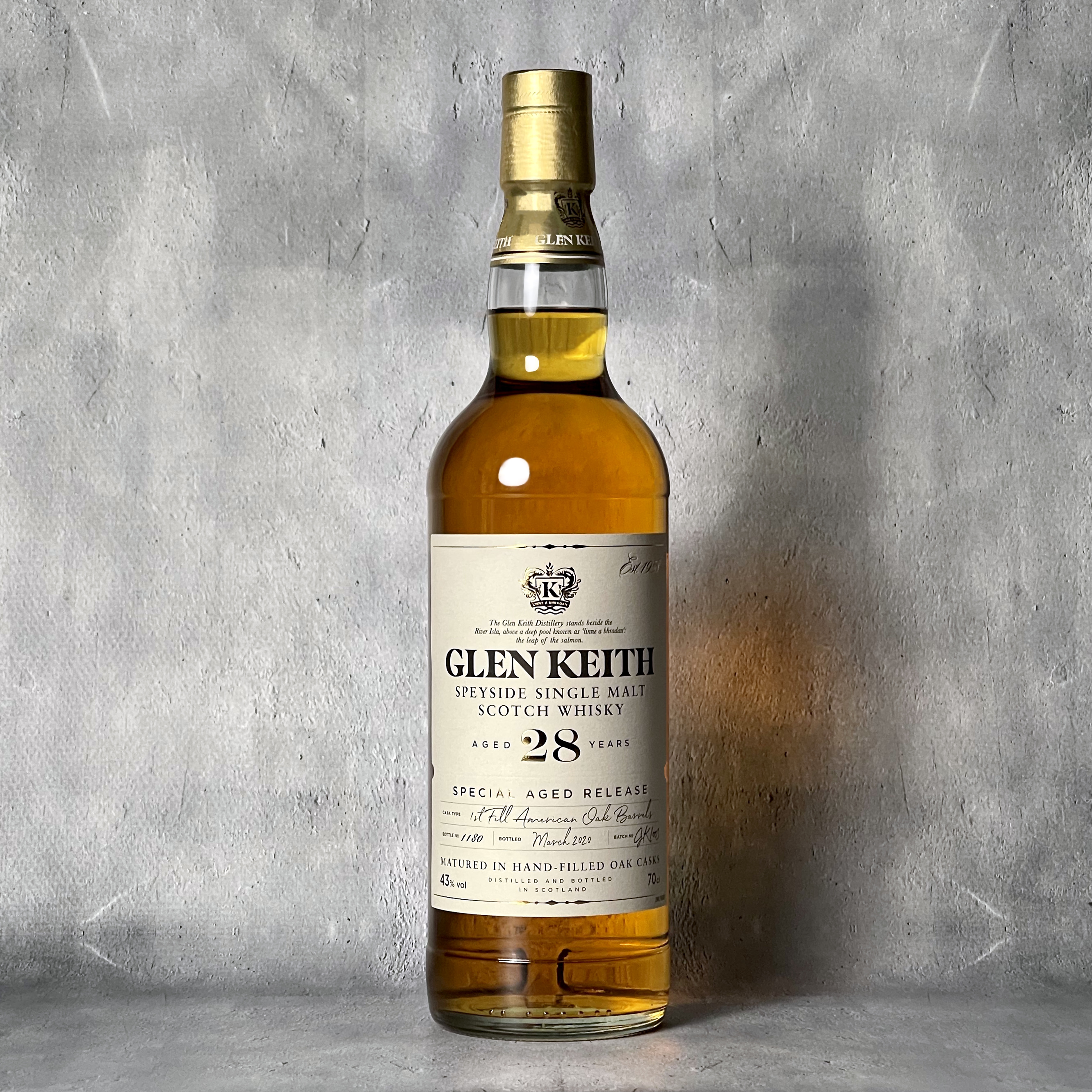 WHISKY LOVERS ONLINESHOP / グレンキース 28年 1stフィル アメリカン
