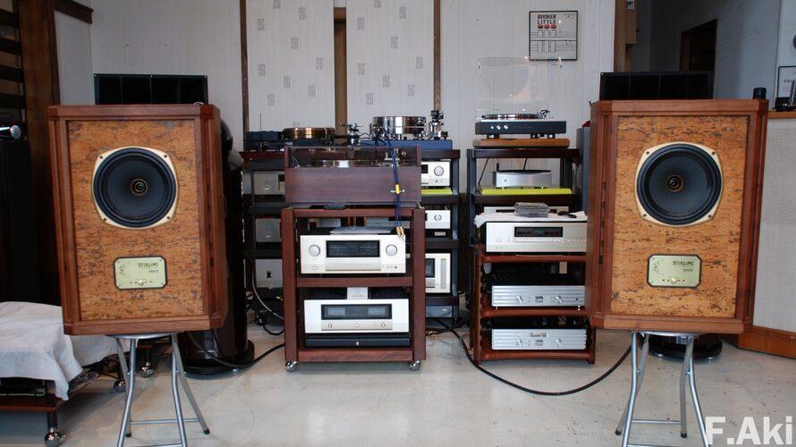 タンノイスターリングとアンプ
