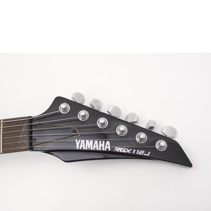 ☆YAMAHA エレキギター RGX112J ブラック ハードケース付き ヤマハ 美