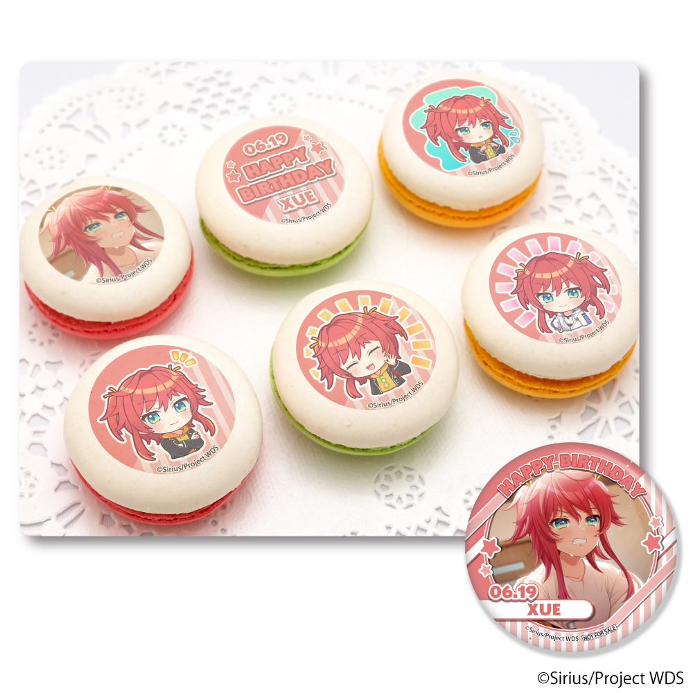 ワールドダイスター ユメステ 千寿暦 キービジュアル 缶バッジ 千寿暦