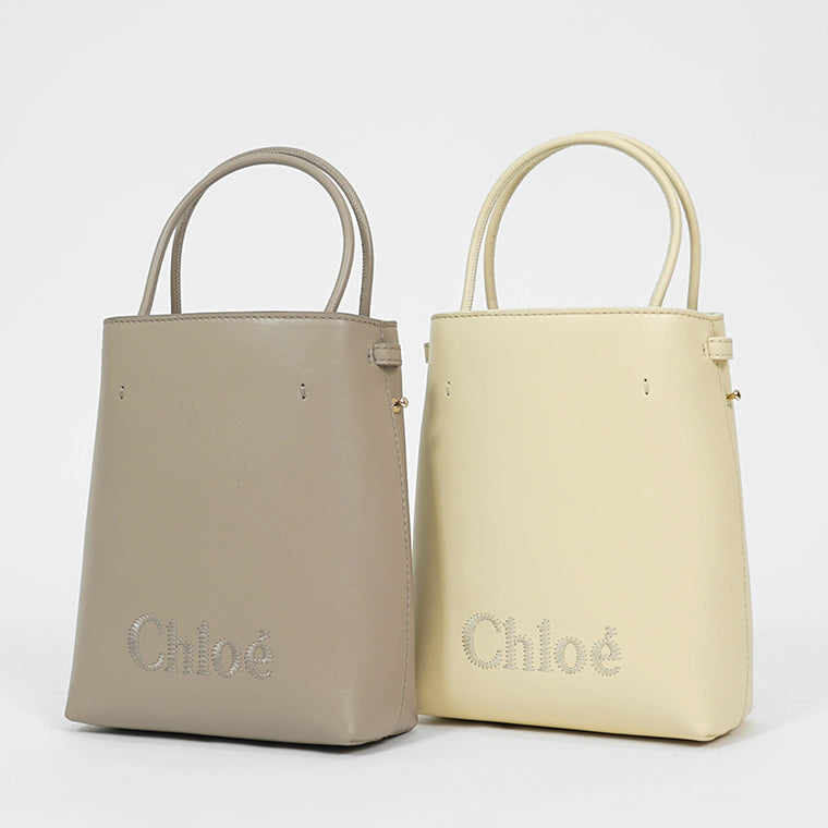 クロエ Chloe レディース ショルダーバッグ グレー ベージュ