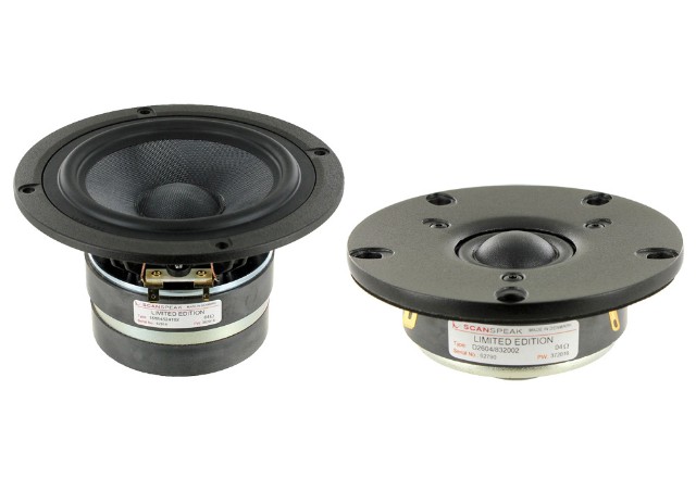 Stereo誌 付録 ScanSpeak 5cm スピーカー デンマーク製 ScanSpeak