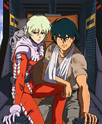 機動戦士ガンダム 08MS小隊 セル画 シロー&アイナ Yahoo!オークション