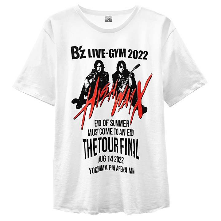 B'Z B'z LIVE GYM '93 RUNツアーTシャツ Amazon.co.jp: ツアー T