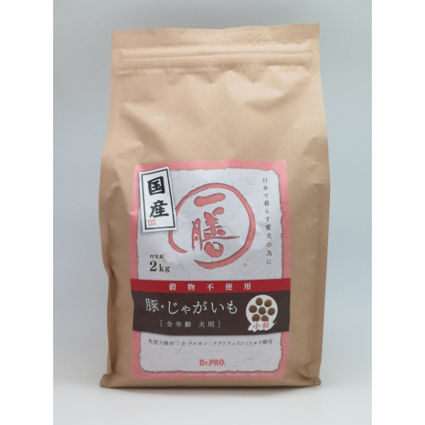 一膳 鶏 豚 魚ドライフード3種セット 2kg×3 一膳 鶏 豚