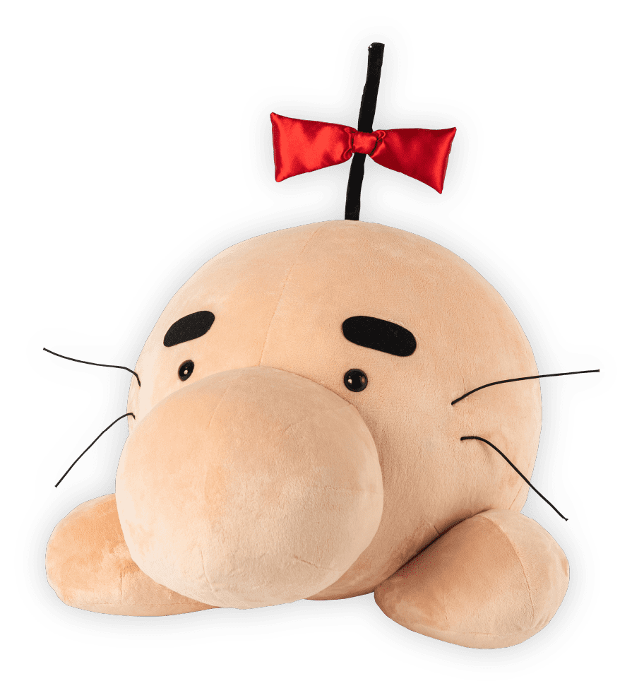 どせいさん ひざたけぬいぐるみ MOTHER2 マザー2 任天堂 ほぼ日