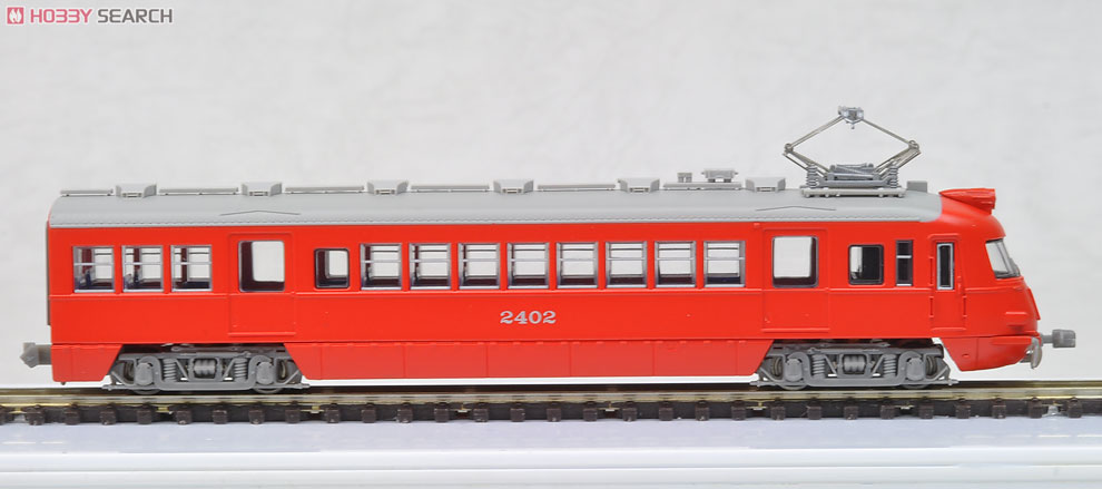 名鉄3400系 (いもむし) スカーレット (4両セット) (鉄道模型) - ホビー