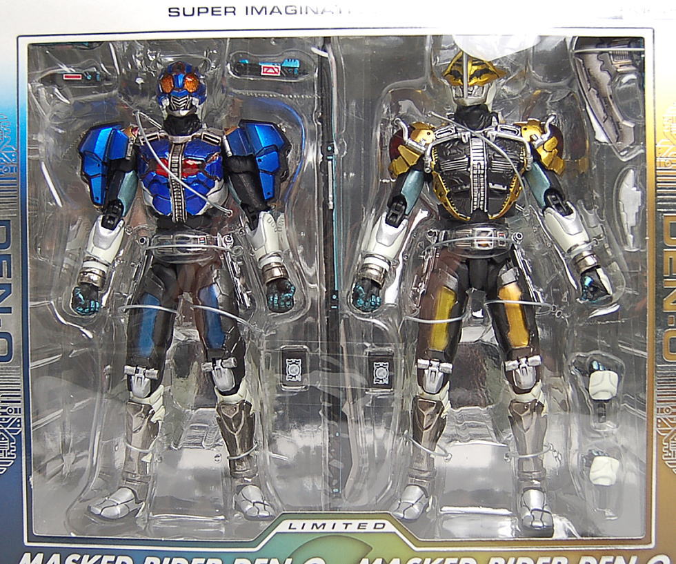 組立済み 仮面ライダー電王 プラスチックモデルキット4体セット 限定品