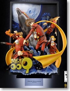 激レア サイボーグ009 立体ポスターリアルアートワークス フィギュア