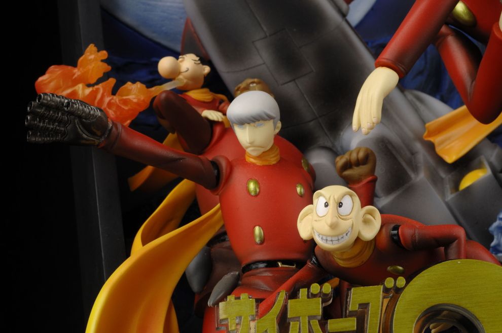 激レア サイボーグ009 立体ポスターリアルアートワークス フィギュア