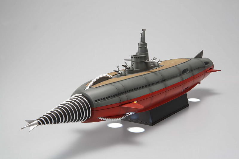 超希少 ビックスケール青島文化教材社製 1/350「海底軍艦 轟天号」