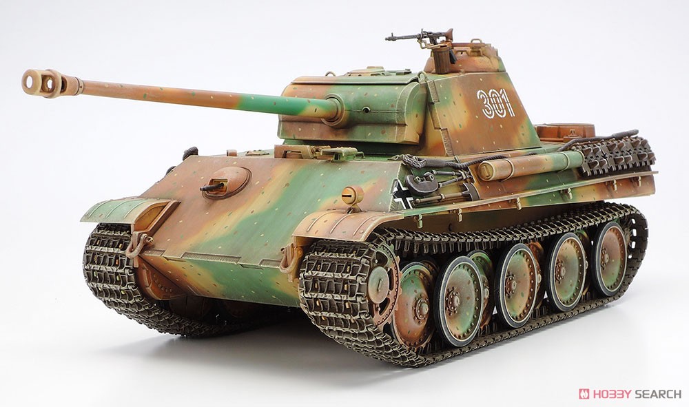 1／35ドイツ陸軍パンサーG戦車プラモデル完成品 1／35ドイツ陸軍