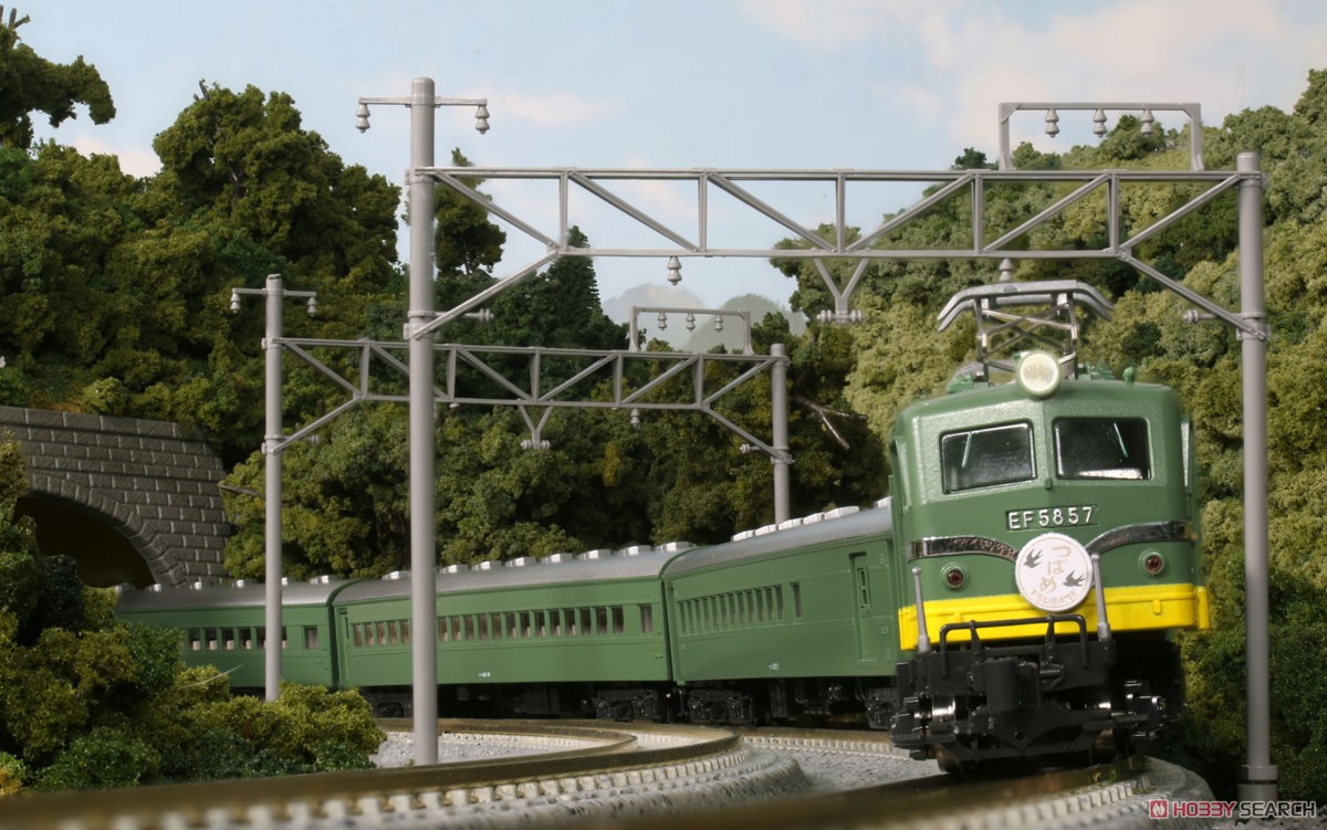 Nゲージ鉄道模型 KATO EF58電気機関車＋特急つばめ青大将客車7