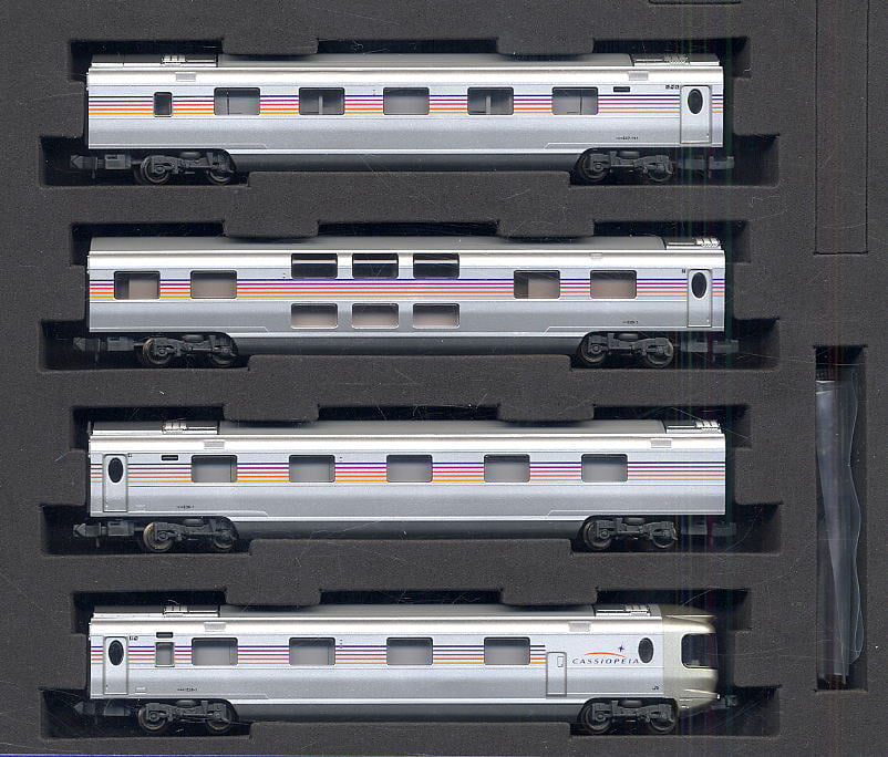 JR E26系 (寝台特急カシオペア) (増結I・4両セット) (鉄道模型