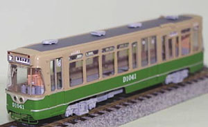 16番 札幌市電 D1040形 車体キット (組み立てキット) (鉄道模型