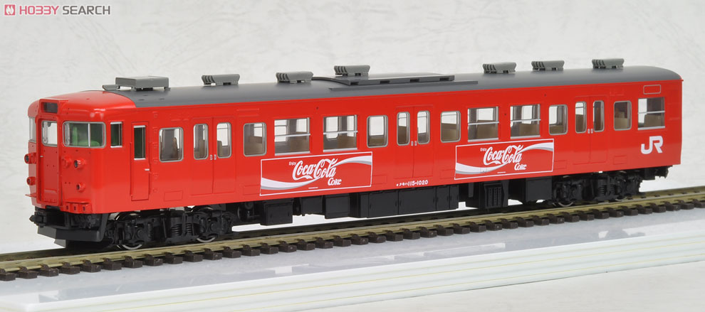 16番 JR 115-1000系 近郊電車 (コカ・コーラ塗装) (3両セット) (鉄道