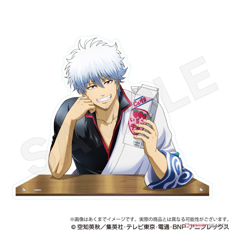 匿名配送】 坂田銀時 アクリルバッジ 匿名配送】 坂田銀時 アクリル