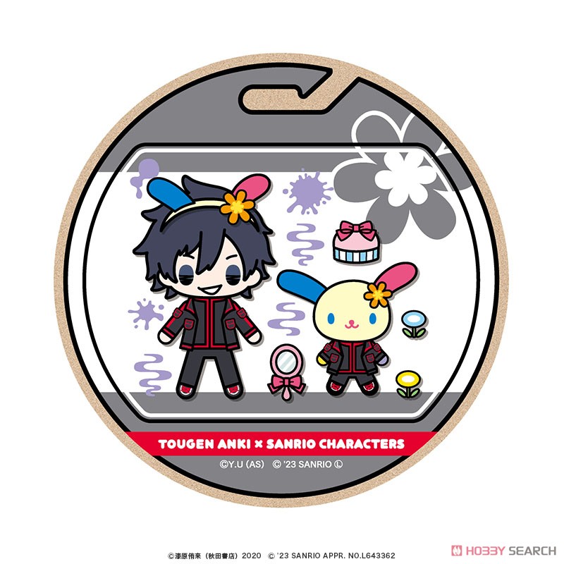 桃源暗鬼×サンリオキャラクターズ ウッドコースター ミニキャラver