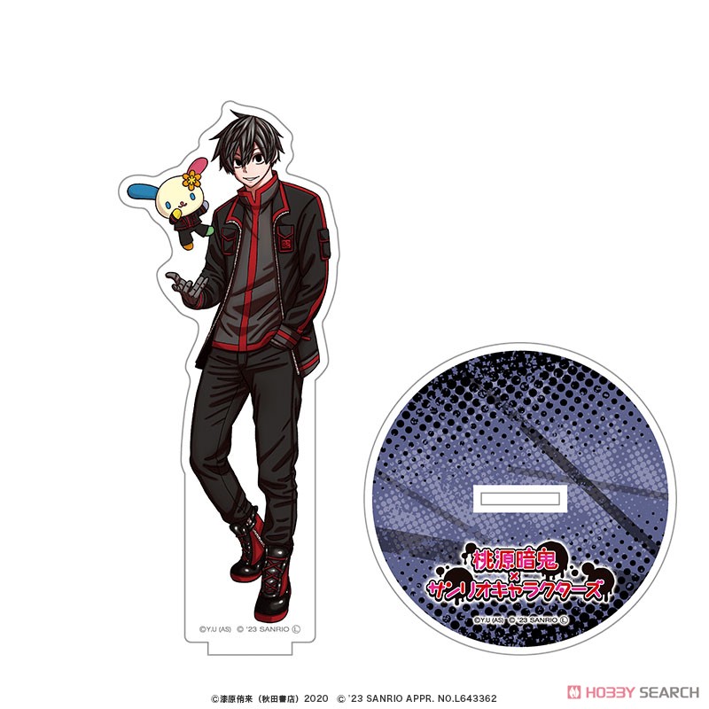 桃源暗鬼×サンリオキャラクターズ アクリルスタンド 淀川真澄×ウサハナ