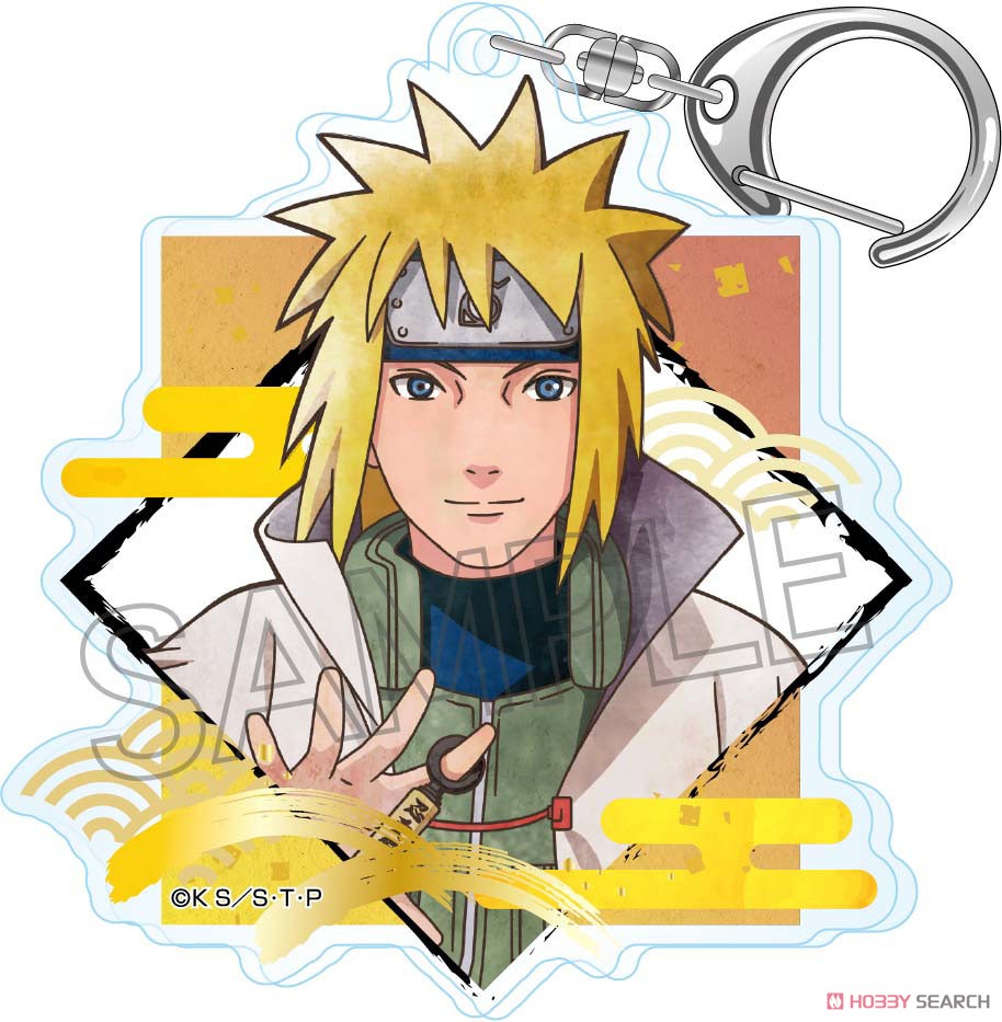 NARUTO 疾風伝トレーディング アクリルカード 波風ミナト中国語プロモ