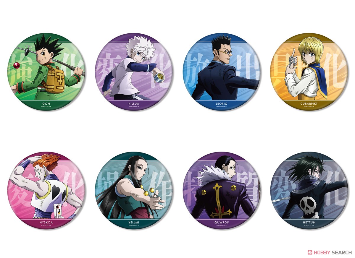 HUNTER×HUNTER 描き下ろし クラピカ 戦う背中ver. BIG缶バッジ