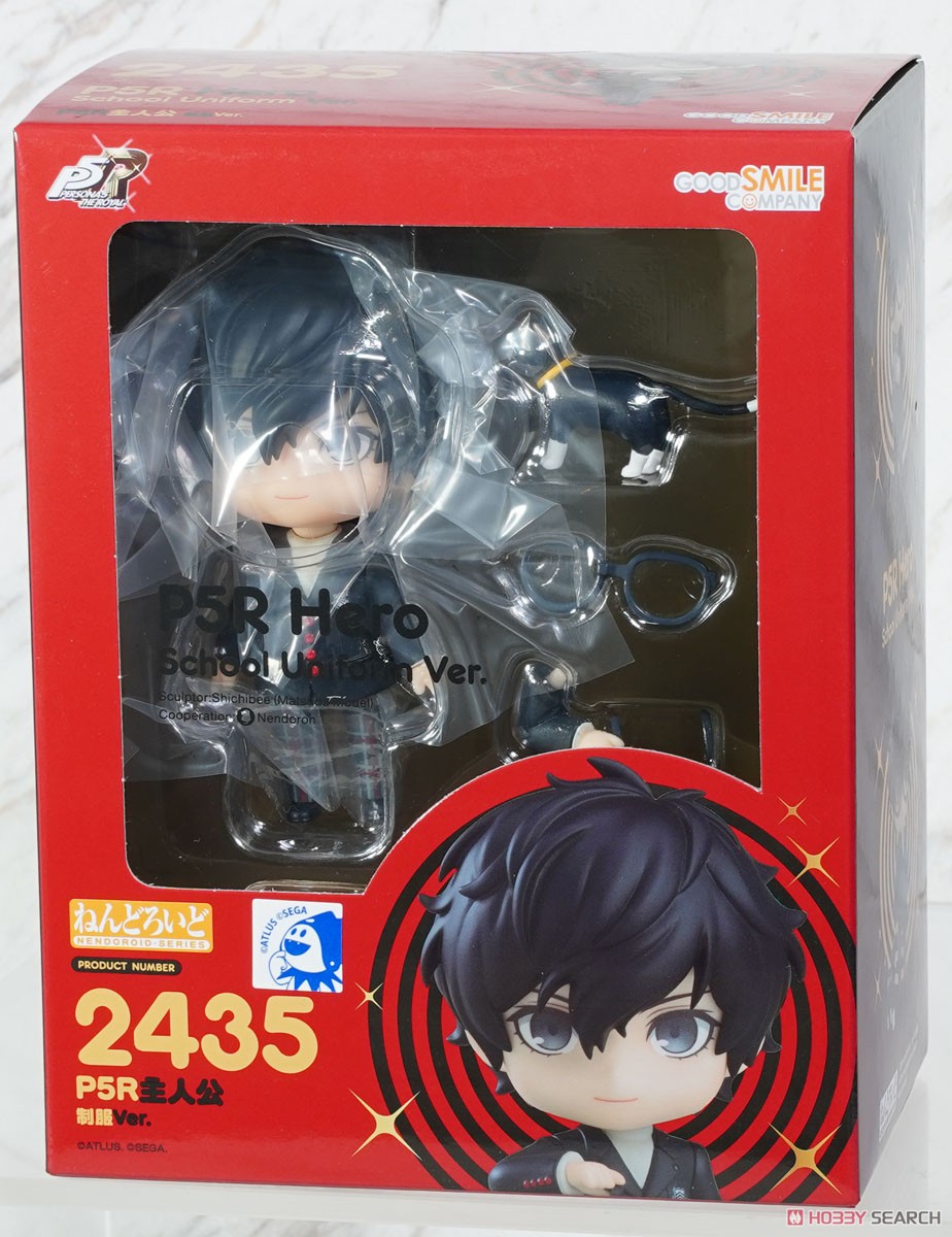 ねんどろいど P5R主人公 制服Ver. ペルソナ5 ジョーカー 2個セット