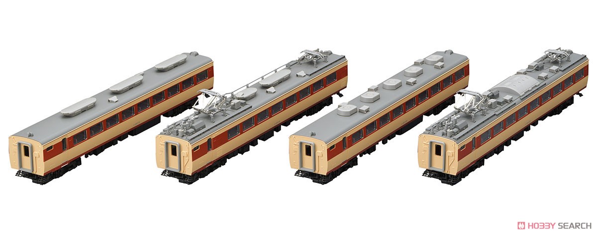 JR485系特急電車(雷鳥・クロ481-2000)基本セットA＋増結セットB TOMIX