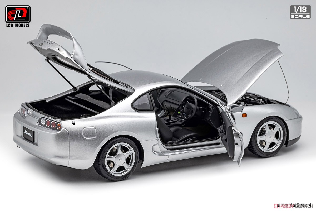 Toyota Supra A80 シルバー (ミニカー) - ホビーサーチ ミニカー