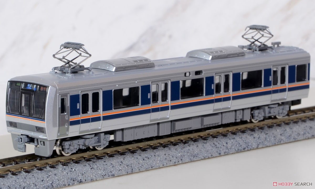 JR 207-1000系通勤電車 (転落防止幌付) セット (7両セット) (鉄道模型) -