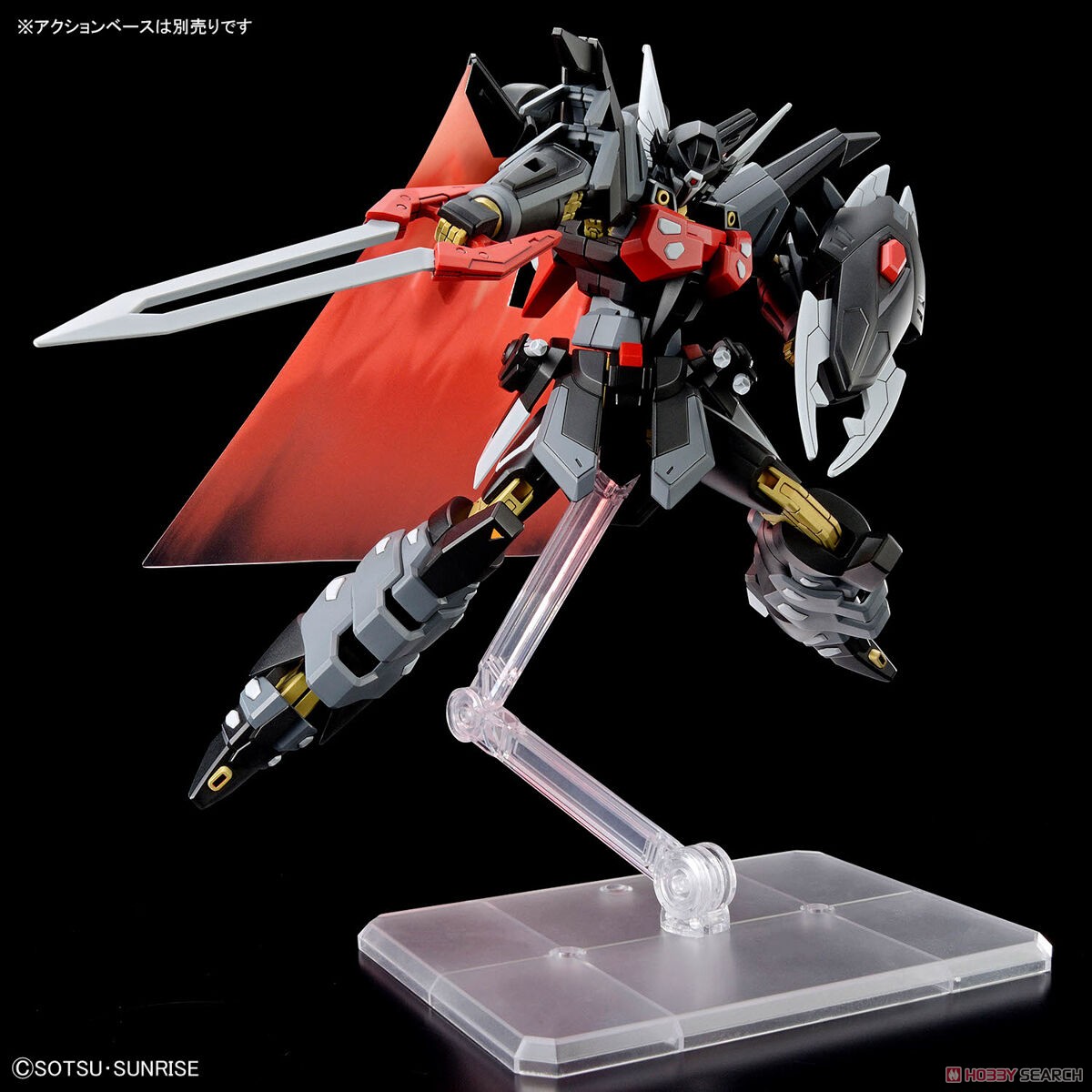 HG ギャンシュトローム ブラックナイトスコードジヴァ 完成品 ガンプラ