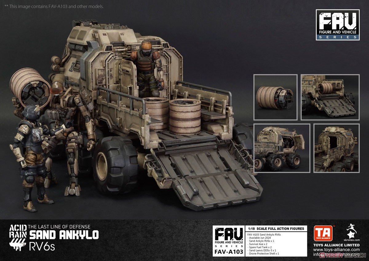 アシッドレインSAND ANKYLO RV6s & BUNKER SET