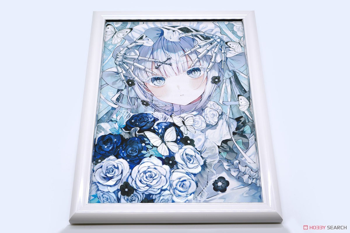 イラストレーター まふゆ 直筆色紙 サイン入り イラストレーター ま