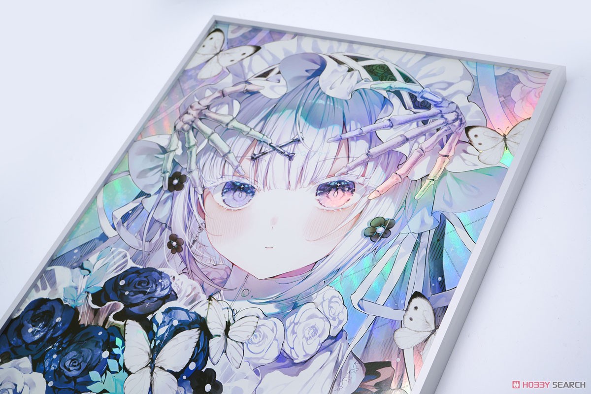 藤ちょこ 直筆サイン入りオーロラアート X-ART 書泉POPUP展示品