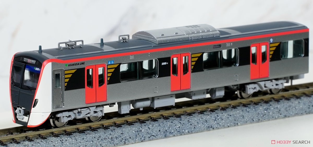 都営 浅草線 5500形 8両 6020 ポポンデッタ 東京都交通局 都営 浅草線