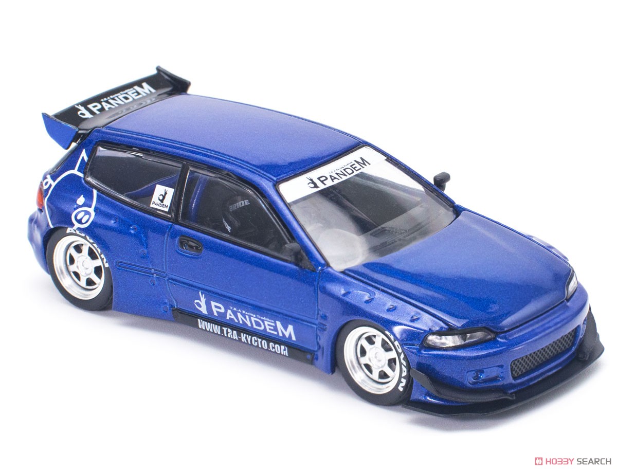 PANDEM CIVIC EG6 v1.5 METALLIC BLUE (ミニカー) - ホビーサーチ ミニカー