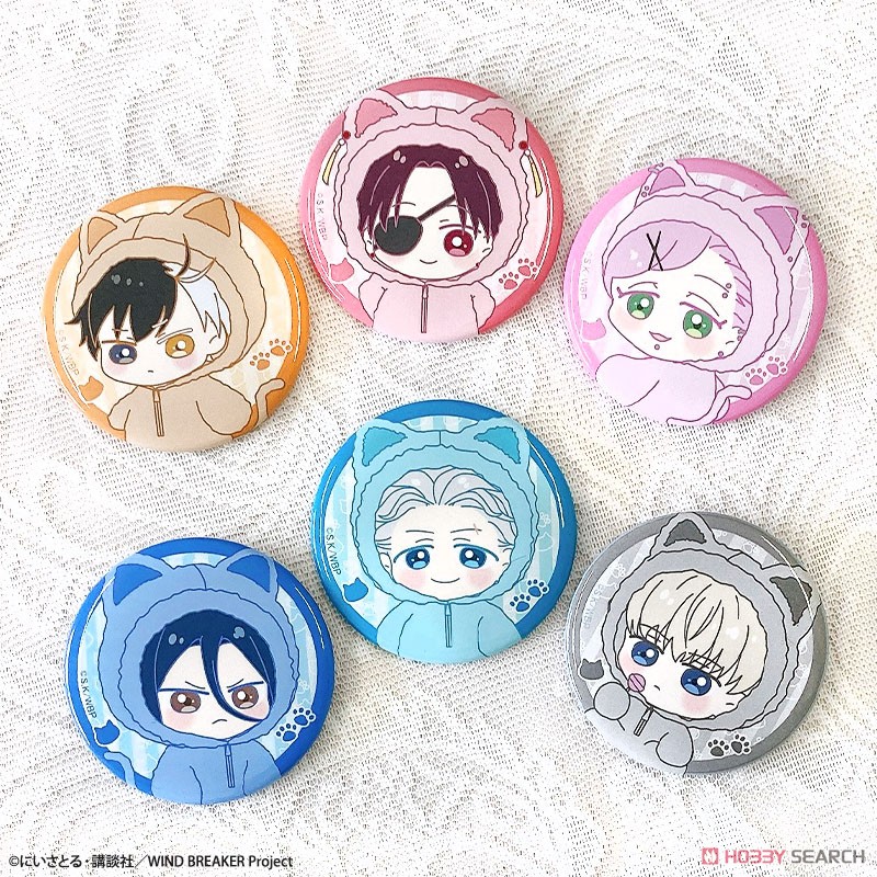 アニメ「WIND BREAKER」 ロゼット&缶バッジセット 梶蓮 (キャラクター