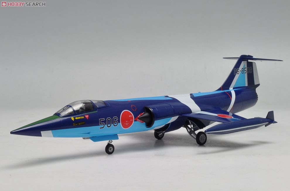 F-104J 航空自衛隊 T2ブルー塗装 知念分屯基地 (完成品飛行機