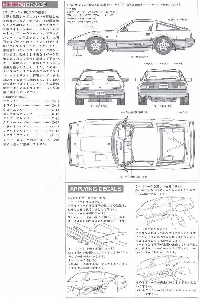 NISSAN フェアレディZ 300ZX 2シーター (プラモデル) - ホビーサーチ